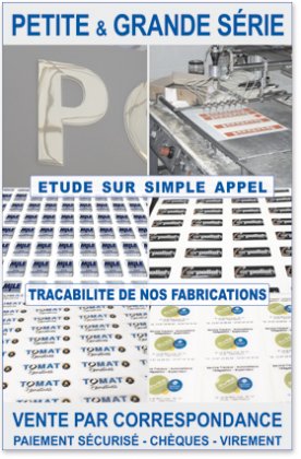 Bossing - doming / Autocollant adhsif permavision / dmage dtiquettes 3D